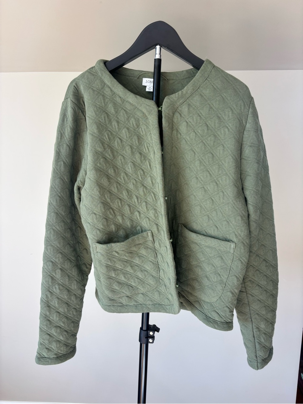 J. Crew factory Quilted Olive Green Women's Jacket